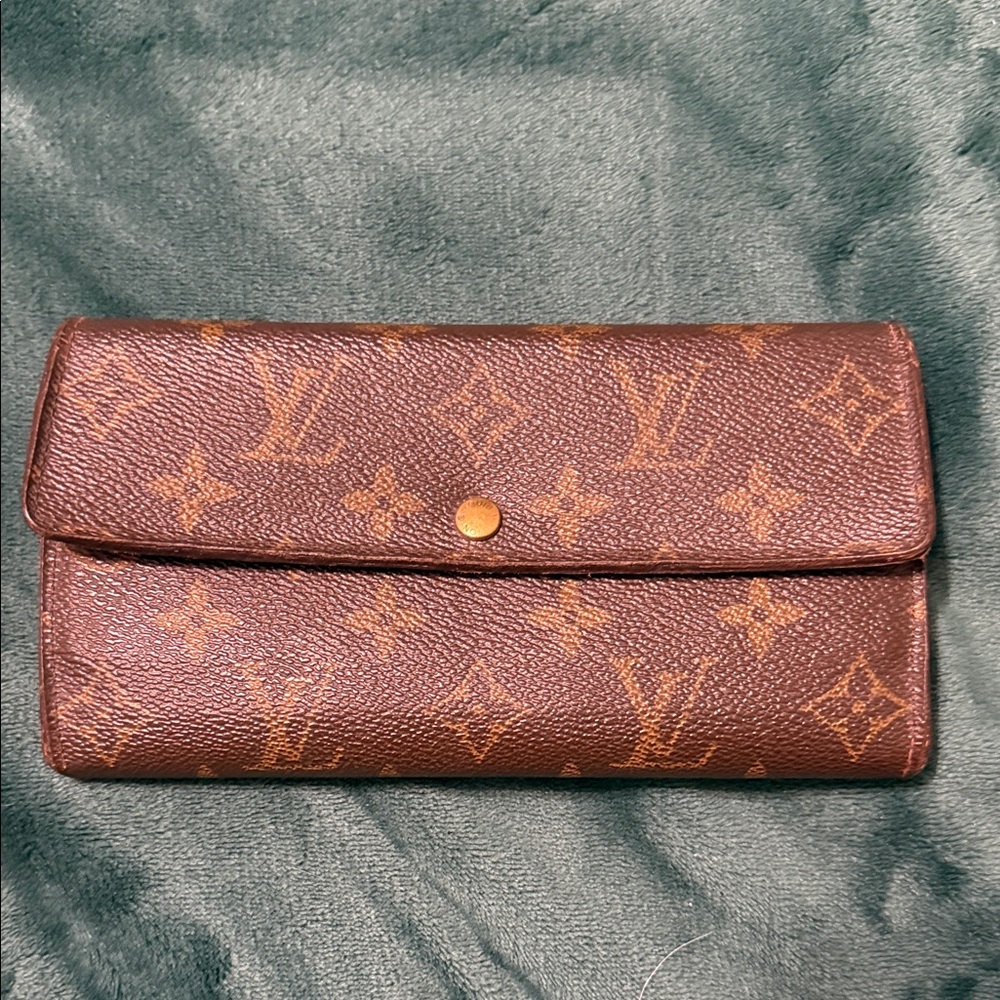 Louis Vuitton Classic Brown Monogram Wallet